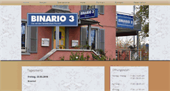 Desktop Screenshot of binario3.ch